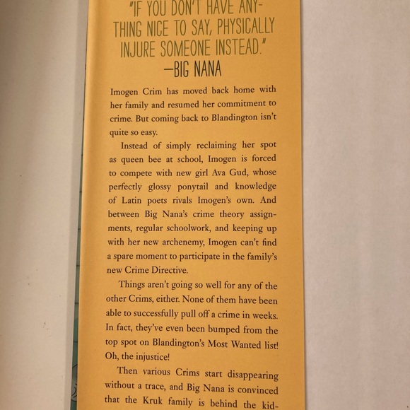 The Crims Books 1 & 2 - Hardcover - Picture 4 of 4